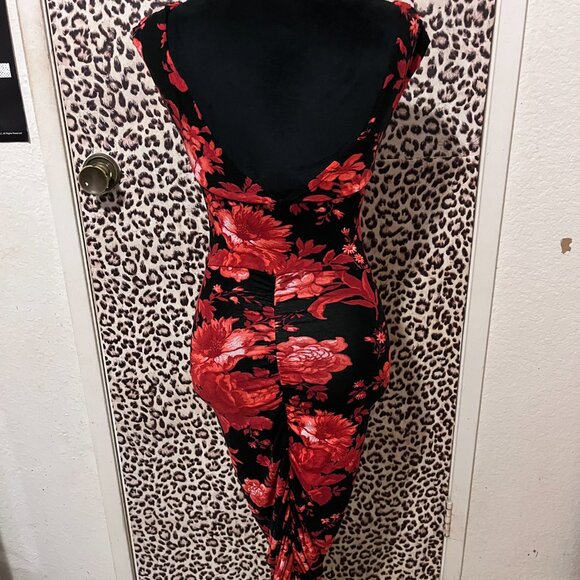 Black and Red ASOS Dress - Picture 2 of 3